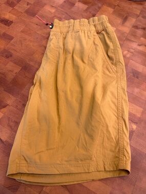 REI Golden Yellow Athletic Shorts